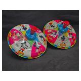 Pair of Vintage 1978 Straco Mickey Mouse 6' Tops