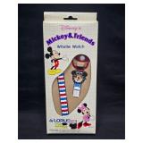 New Vtg Lorus Disney Mickey Friends Whistle Watch