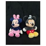 Disney Baby AAFA Certified Minnie & Mickey Plush