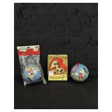 VTG Disney Collection Ornaments 3 pieces