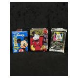 VTG Disney Playing Cards, Collector Pack & Tin