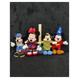 Sorcerer, USA, PJ Mickey & Cheer Minnie Lot (4pc)