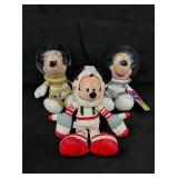 Walt Disney & Sega Series 1 Astronaut 3 pc. Lot