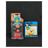 Retro Carded Mickey Pencil Sharpener & Eraser Set
