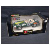 NIB Bburago '61 Jaguar E-Type Cabriolet Die Cast