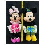 Mickey & Minnie Birthday Gift Greeter Pair