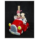 Houston Harvest Mickey & Minnie Ceramic Cookie Jar