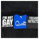 Lot of 3 Small Tees