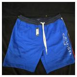 NWT Tommy Hilfiger Royal Blue Fleece Shorts Sz XL