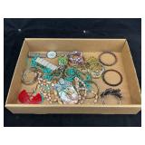 1+ Lb Crafter's Jewelry Lot with Turquoise Tones