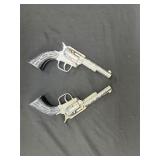 Pair of Pony Boy Western Toy Cap Guns