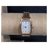 New Ellen Tracy Rose Gold & Crystal Designer Watch