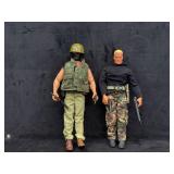 Pair of 12' G.I. Joe Tactical Commando Figures