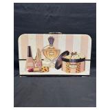 Tres Kitten Leopard Print Desk Set