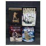Lot of 4 World War II Documentary DVD Box Sets