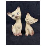 Vintage Siamese Cat Salt & Pepper Shakers