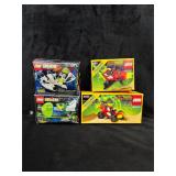 Vintage LEGO Space Sets (Lot of 4 Boxes)