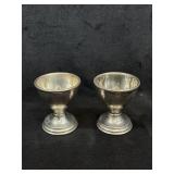 Seba Silver-Plated Pedestal Egg Cups