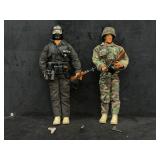 Pair of 12' G.I. Joe Stealth & Camo Figures