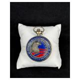 Patriotic 'Proud To Be One' Quartz Pocket Watch