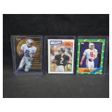 3pcs. NFL Quarterbacks Cards - Young McNair Flutie