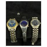 3-Piece Vintage Fossil Watch Bundle