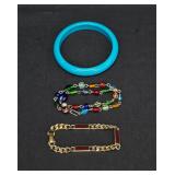 Set of Vintage Costume Bracelets - Avon & More