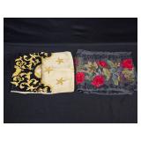 Pair of Vtg Liz Claiborne Designer Silk Scarves