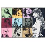 Taylor Swift Eras Pop Art Tapestry