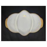 Vintage Fire-King Divided Dish