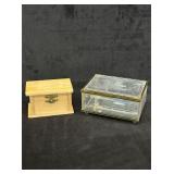 Two Decorative Trinket/Jewelry Boxes