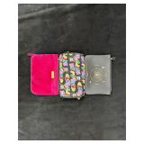 Lot of 3 Ipsy & Betty Boop Cosmetic Pouches