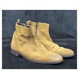 Men's Tan Suede Ankle Boots (Size 12)