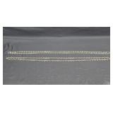 Pair of Vintage Classic Link Body Chain Belts