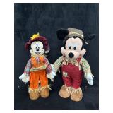Fall Harvest Mickey & Minnie Mouse Greeter Set