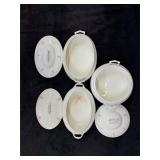 Vintage Edwin M. Knowles China Serving Set