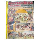 Vintage-Style Buffalo Bill's Wild West Poster