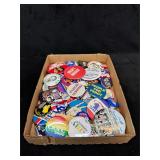 Vintage Political Campaign Pin Button Lot