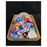 Vintage Political Campaign Pin Button Lot