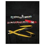 3-Pc Pokï¿½mon Belts & Pikachu Suspenders Lot