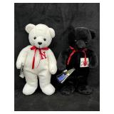 Two Bleacher Bears Team Plushies