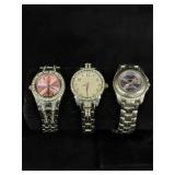 3-Piece Milan & Rhinestone Watch Lot