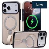 iPhone 17 Pro Max Leather Loop Case Beige