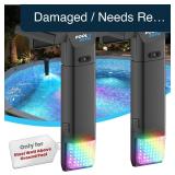 Solar Pool Lights 2-Pk for Steel Wall Pools