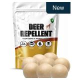 Deer Rabbit Repellent Balls 8-Pk Safe for Plants