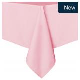 Sancua Tablecloth 70x108' Valentines Pink