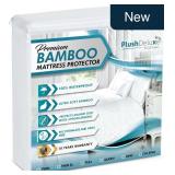 PlushDeluxe Bamboo Mattress Protector King 76x80