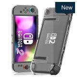 RHOTALL Clear Case for Nintendo Switch 2