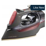CHI Steam Iron 1700W, Black, 8' Cord, Titanium