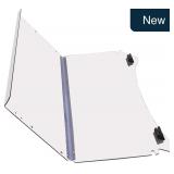 ECOTRIC Clear Windshield Compatible with 2004-UP